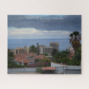 Puerto de la Cruz, Tenerife, Jigzaag Puzzle Legpuzzel