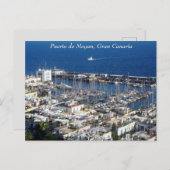 Puerto de Mogan, Gran Canaria, Briefkaart (Voorkant / Achterkant)