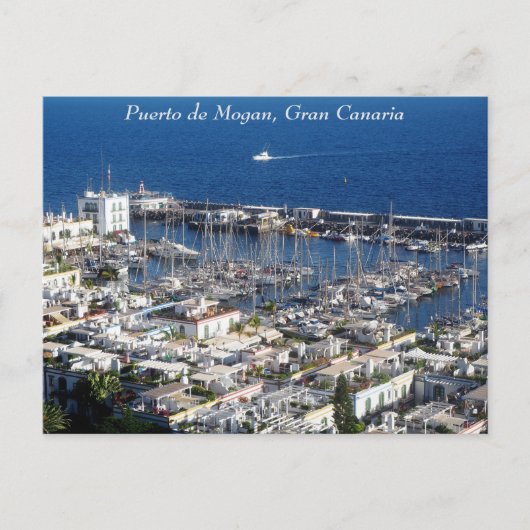 Puerto de Mogan, Gran Canaria, Briefkaart (Voorkant)