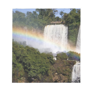 Puerto Iguazu, Argentinië. De ademhaling Notitieblok