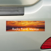Puerto Peñasco o Rock Point Mexico Bumpersticker (Op auto)