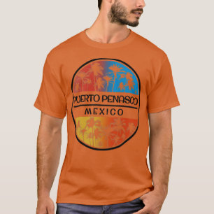 Puerto Penasco Rocky Point Mexico Palm Tree T-shirt