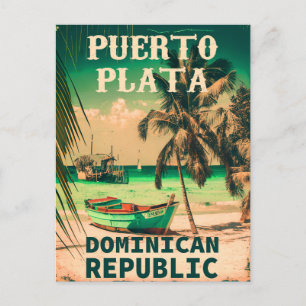 Puerto Plata Dominicaanse Republiek - Souvenir Briefkaart