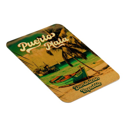 Puerto Plata Dominicaanse Republiek - Souvenir Magneet (Rechterzijde)