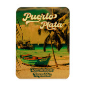 Puerto Plata Dominicaanse Republiek - Souvenir Magneet (Verticaal)