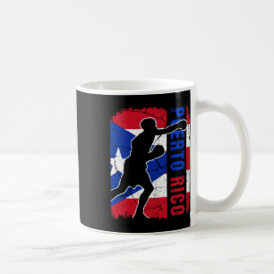 Puerto Ricaans boxingteam Puerto Rico Flag Boxing Koffiemok