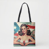 Puerto Ricaans Meisje Draagtas (Voorkant)