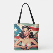 Puerto Ricaans Meisje Draagtas (Achterkant)