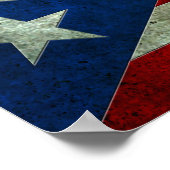 Puerto Ricaans vallegeenstaal-effect Poster (Hoek)