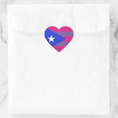 Puerto Ricaanse bi pride biseksuele holebi sticker (Tas)