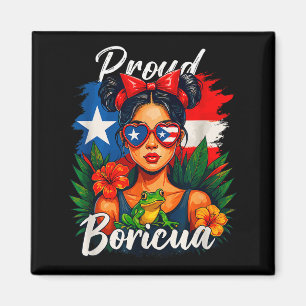 Puerto Ricaanse Meisjes Boricua Puerto Rico Erfgoe Magneet