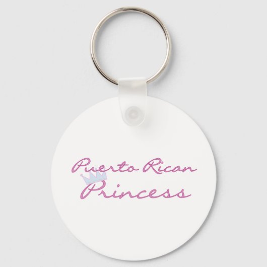 Puerto Ricaanse prinses Sleutelhanger (Voorkant)