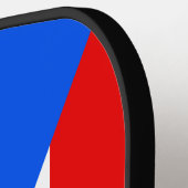 Puerto Ricaanse vlag aangepaste pickleball paddle  (Links Detail)