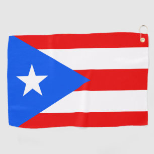 Puerto Ricaanse Vlag & golf Puerto Rico / sport Golfhanddoek