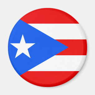 Puerto Ricaanse vlag (Puerto Rico) Magneet