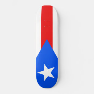 Puerto Ricaanse vlag (Puerto Rico) Skateboard