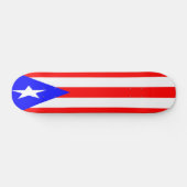 Puerto Ricaanse vlag Skateboard (Horizontaal)