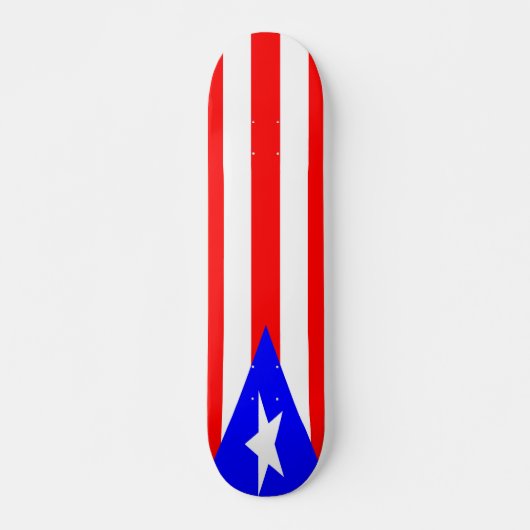 Puerto Ricaanse vlag Skateboard (Voorkant)