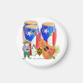 Puerto Rican Cultural Home Accent Magnet Magneet