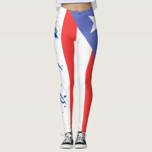 PUERTO RICAN FLAG LEGGINGS HAVIC ACD