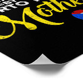 Puerto Rican Funny Quote Puerto Rico Pride Distres Poster (Hoek)