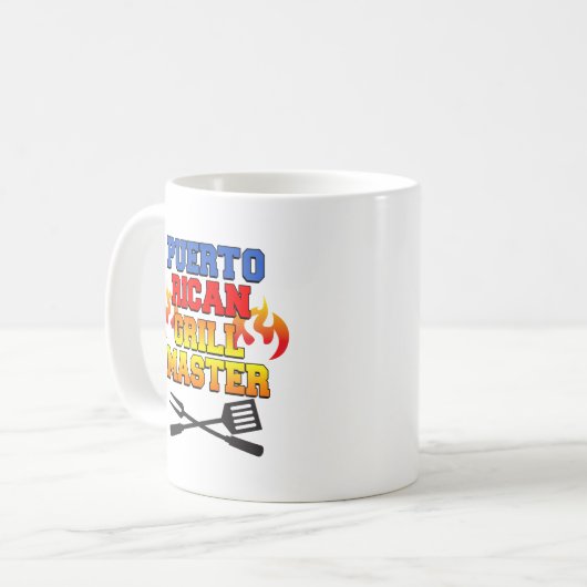 Puerto Rican Grill Master Fung Mug (Devant gauche)
