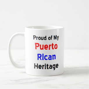 puerto rican héritage tasse à café