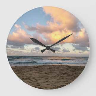 Puerto Rican Sunset Clock Grote Klok