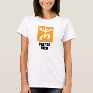 Puerto Rican Taino Coquí symbool White T-Shirt