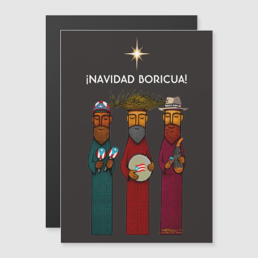 Puerto Rican Three Kings with Musical Parranda (Voorkant / Achterkant)