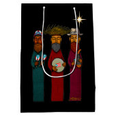 Puerto Rican Three Wise Men – Parranda Medium Cadeauzakje (Achterkant)