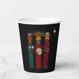 Puerto Rican Three Wise Men – Parranda Papieren Bekers