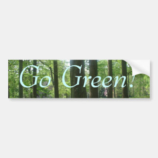 Puerto Rico 422, ga Groen! Bumpersticker