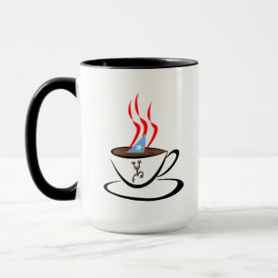 Puerto Rico Aroma Coffee Two-Tone Coffee Mok