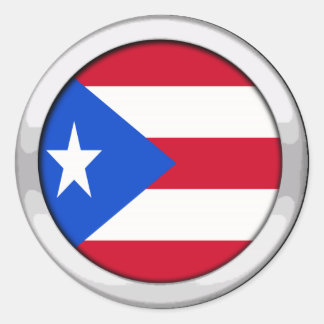Puerto Rico Badge Ronde Sticker