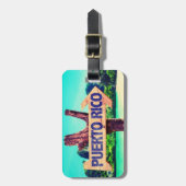 Puerto Rico Bagagelabel (Voorkant verticaal)