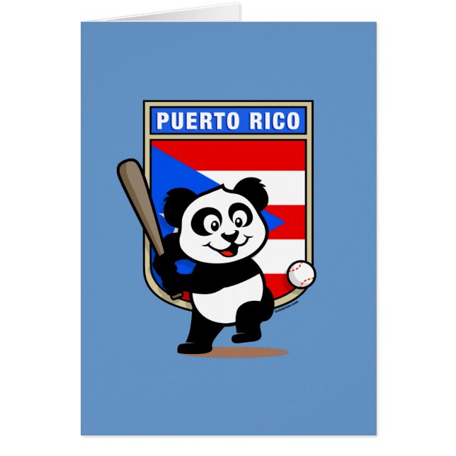 Puerto Rico Baseball Panda (Voorkant)