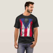 Puerto Rico Basketbal T-shirt (Voorkant volledig)