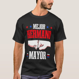 Puerto Rico Beste Oudere Broer Oudere Broer Trots T-shirt