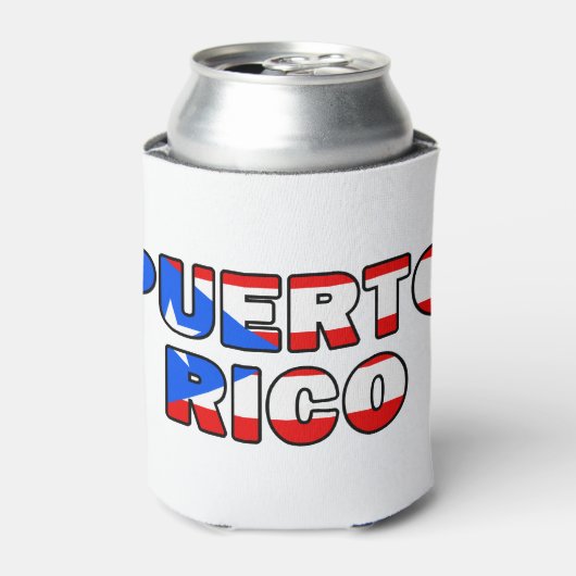 Puerto Rico Blikjeskoeler (Blikje Voorkant)