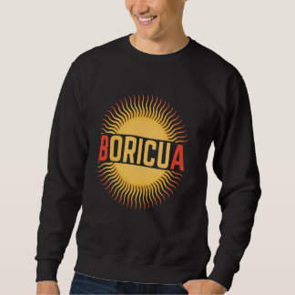 Puerto Rico Boricua Sunset Graphic Trui