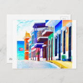 Puerto Rico Briefkaart (Voorkant / Achterkant)