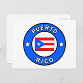 Puerto Rico Briefkaart (Voorkant / Achterkant)