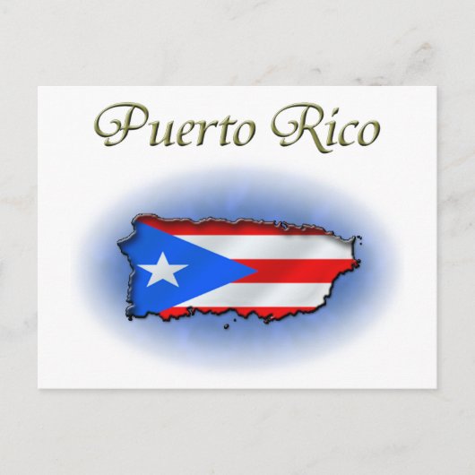 Puerto Rico Briefkaart (Voorkant)