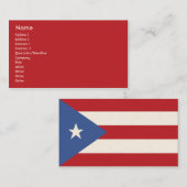 Puerto Rico - Business Visitekaartje (Voorkant / Achterkant)