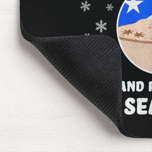 Puerto Rico Christmas Coquito And Pasteles Season Muismat (Hoek)