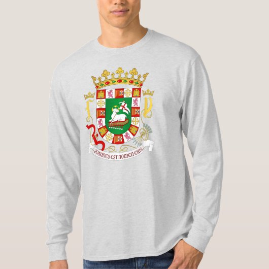 Puerto Rico COA T-shirt (Voorkant)