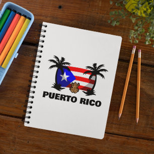 Puerto Rico Coqui kikker reizen Notitieboek