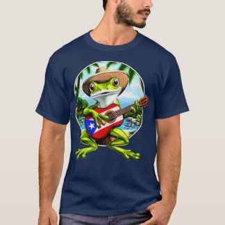 Puerto Rico Coqui kikker T-shirt