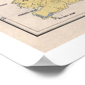 Puerto Rico Crop Map 1899 Poster (Hoek)